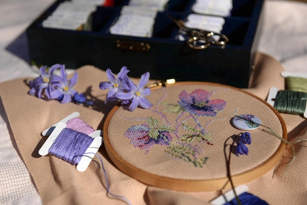 Przykład haftowanego produktu